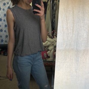 Striped tank top